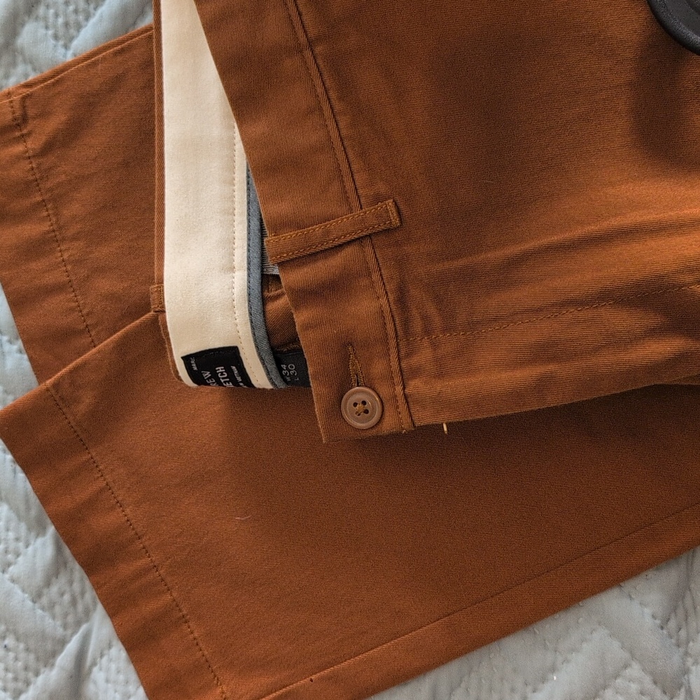 Men's JCrew 484 Slim Stretch Khakis